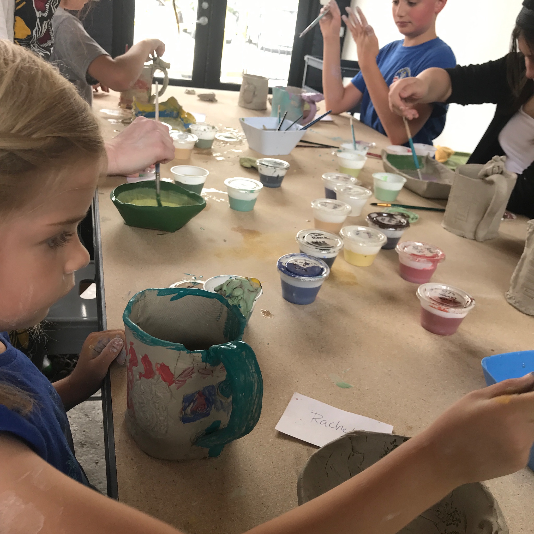 Summer Camps Are In Full Swing! | Pottery Lane GR